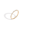 Mixed Cut Diamond Ring 14K 18K Yellow Gold First