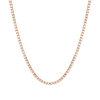 Dazzling Diamond Tennis Necklace 14k 18k Rose Gold 15.5in 16in 5ct (Large) First