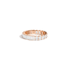 Two-in-One Diamond Eternity Ring 14k 18k Rose Gold First Lab-grown First