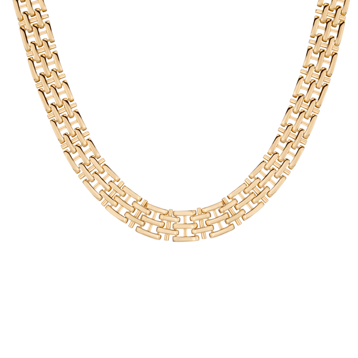 Panther Chain Link Necklace