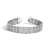 Lab Grown Diamond Watch Bracelet 14k White Gold 6in 6.5in 7in 7.5in 8in First