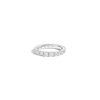 3ct Round Lab Grown Diamond Eternity Ring 14k White Gold First