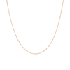 Barely There Chain Necklace Vermeil 14k Yellow Gold 16in 18in 20in 22in First