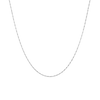 Dainty Geometric Chain Necklace 14k White Gold 16in 18in First