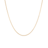 Small Cuban Chain Necklace Vermeil Yellow Gold 16in 18in 20in 22in First