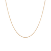 Small Rope Chain Necklace Vermeil 14k Yellow Gold 16in 18in 20in 22in First