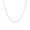 Small Rope Chain Necklace Vermeil 14k White Gold 16in 18in 20in 22in First