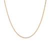 Medium Rope Chain Necklace Vermeil 14k Yellow Gold 16in 18in 20in 22in First