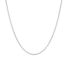 Dainty Wheat Chain Necklace Vermeil White Gold 16in 18in 20in 22in First